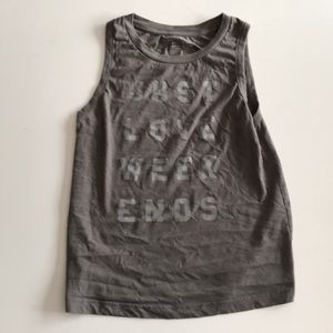 Muscle tee pajama top